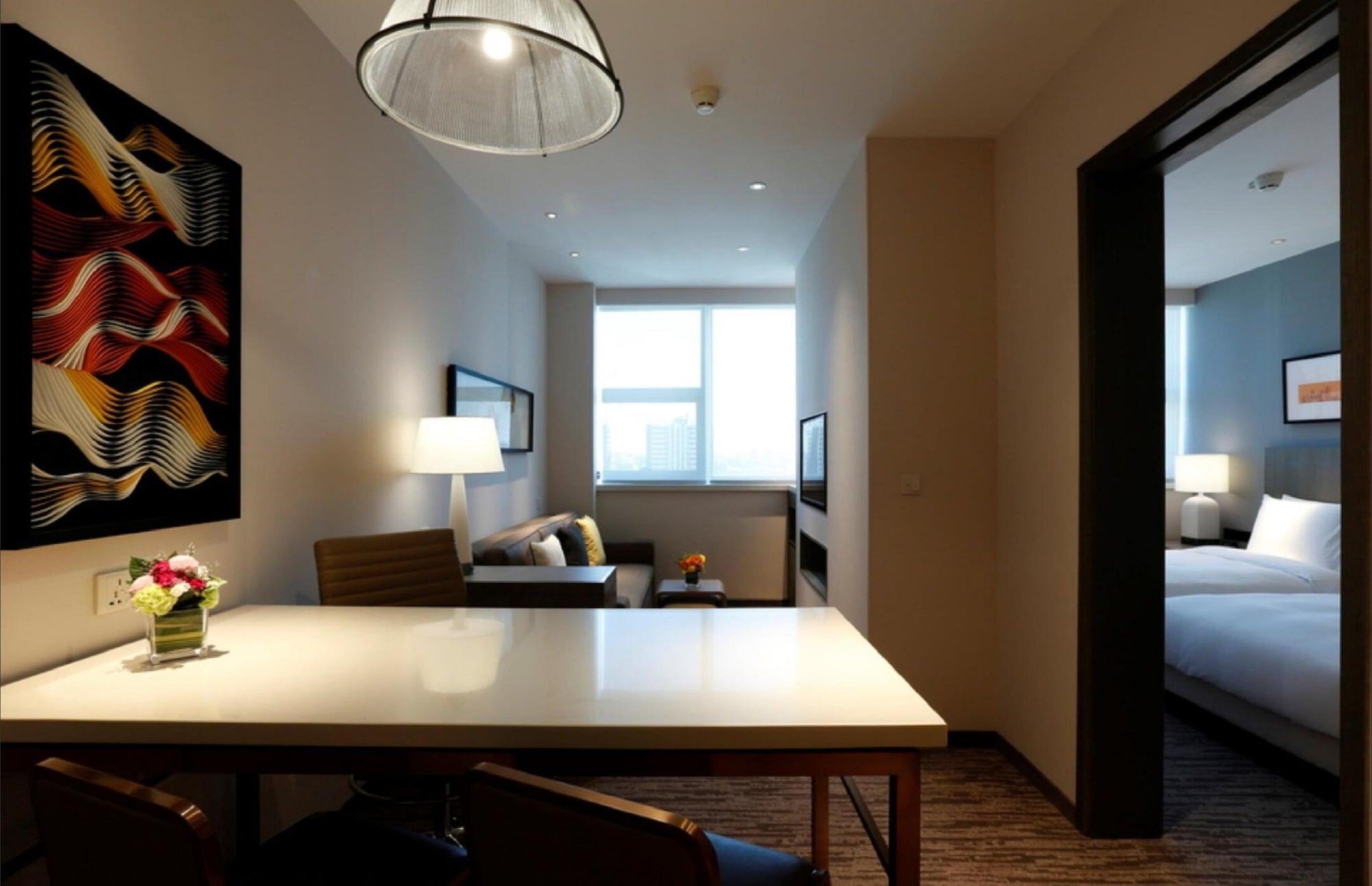 Hyatt House Yinchuan Yuecaicheng Hotel Ngoại thất bức ảnh